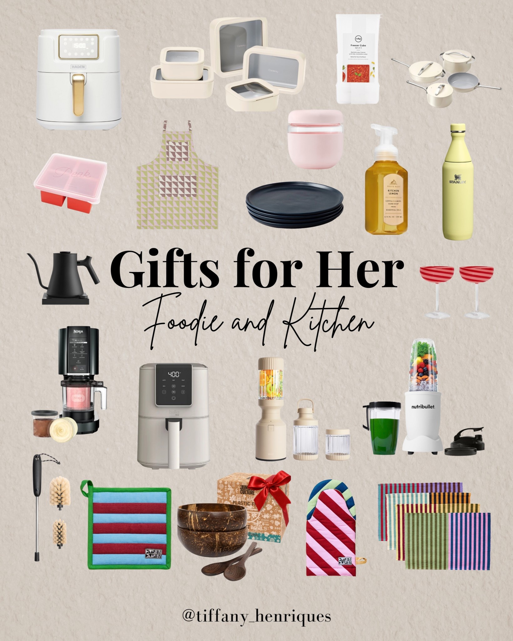 Gifts for her 🩷 foodie and kitchen! 

#LTKHoliday #LTKCyberWeek #LTKGiftGuide