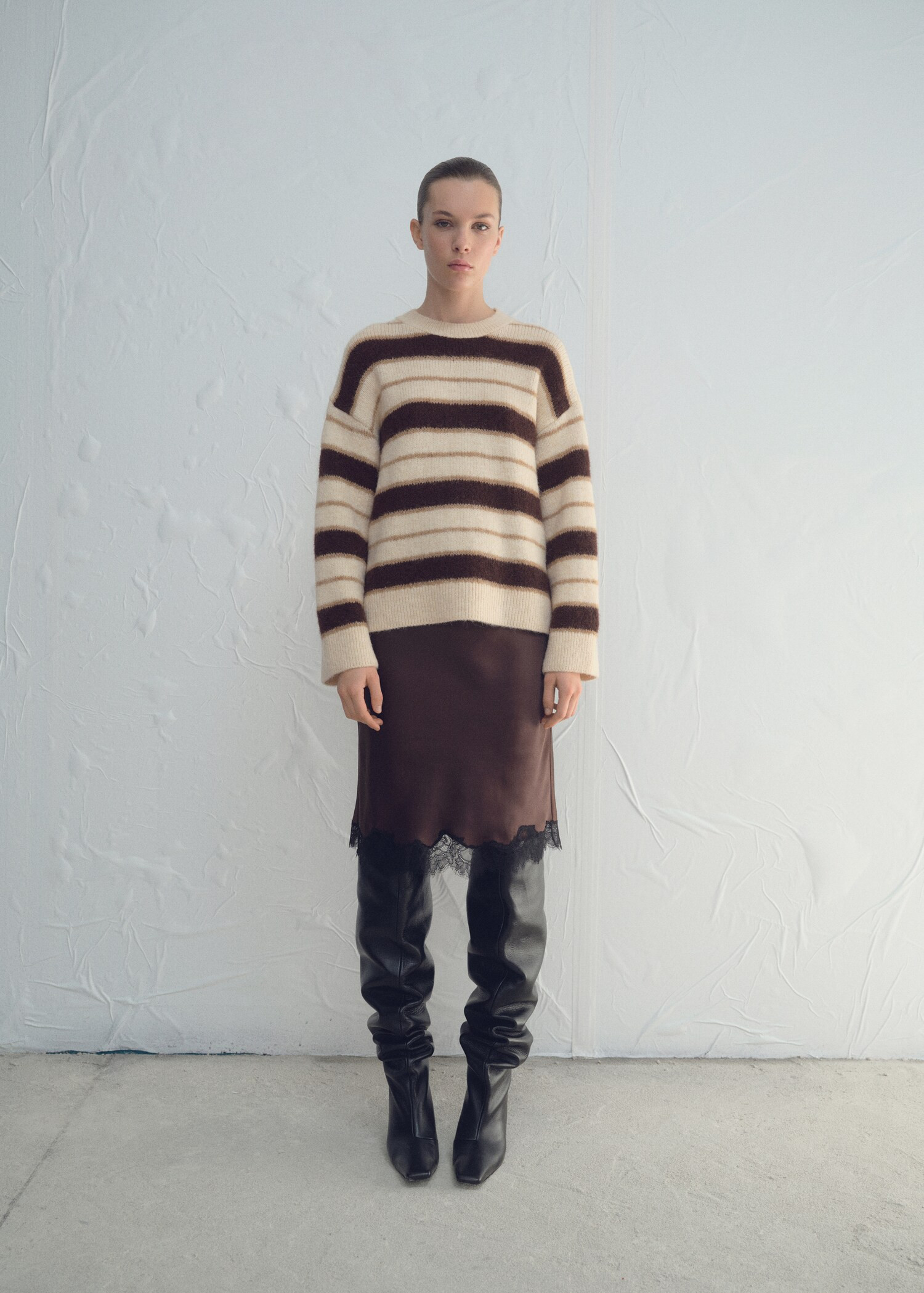 Knit striped sweater | Mango (US/MX/AU)