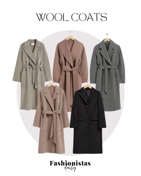 Wool Coats 🧥

outfit inspiration, fall coats, & Other stories, Oversized shawl collar coat, taupe coat, H&M, belted coat, beige coat, single breasted coat, black coat, grey woolen coat, Nederland. 

#LTKSeasonal #LTKeurope #LTKstyletip