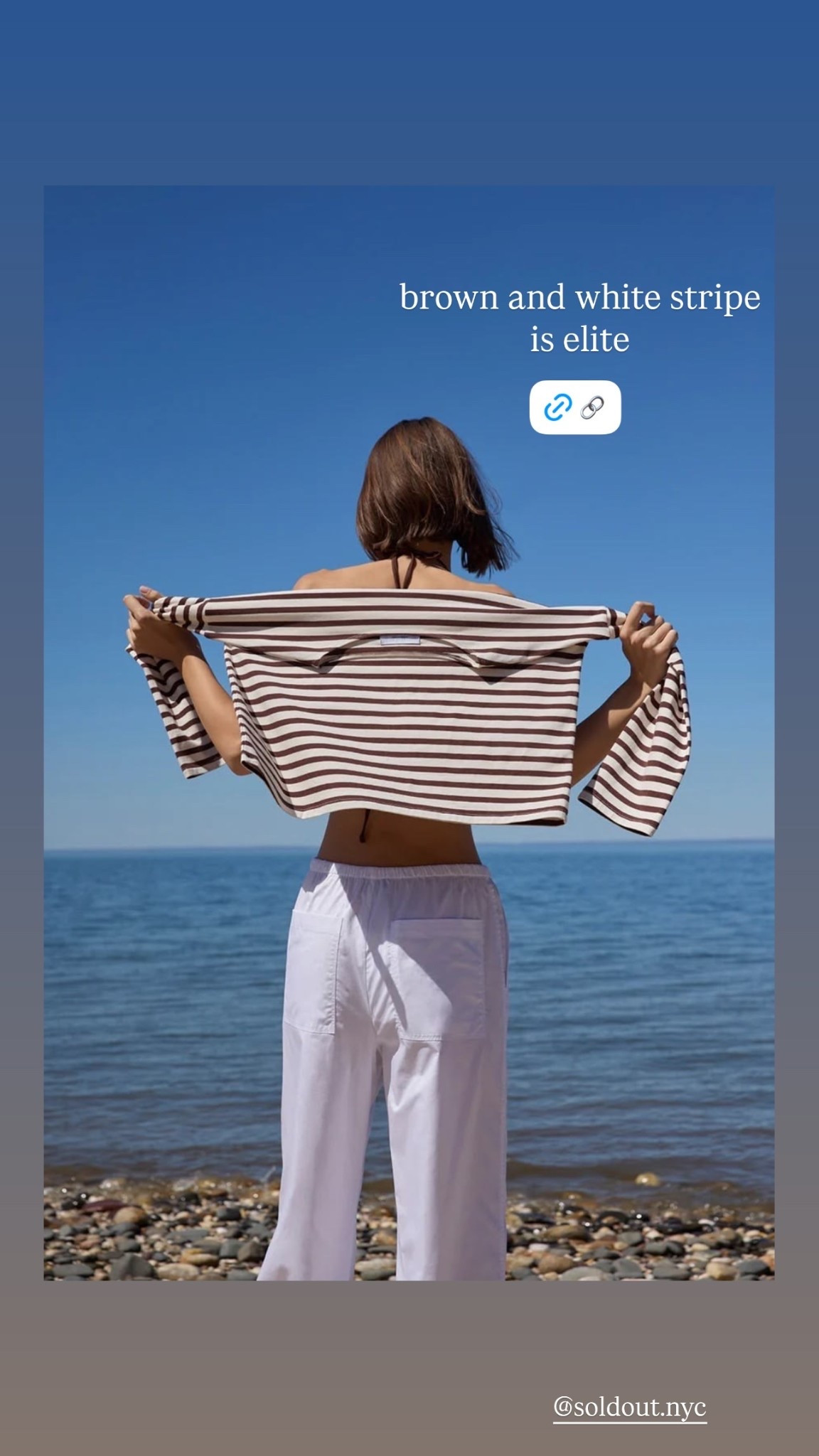 brown and white stripe is elite

#LTKootd #LTKgrwm #LTKdayinmylife