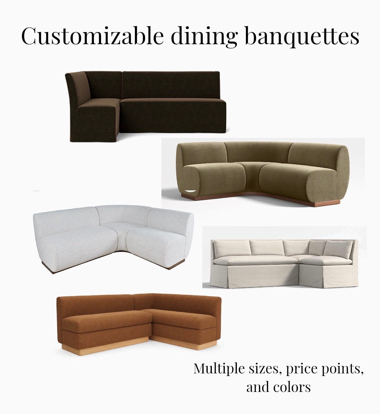 Dining banquettes for kitchen nook

#furniture
#kitchenfinds
#diningroom
#cozykitchen

#LTKHome