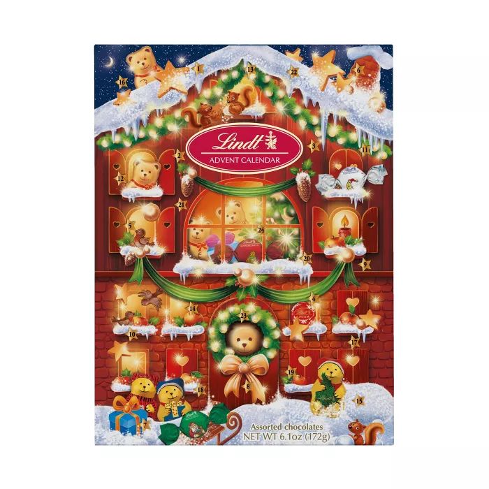 Lindt Chocolate Holiday Advent Calendar - 6.1oz | Target