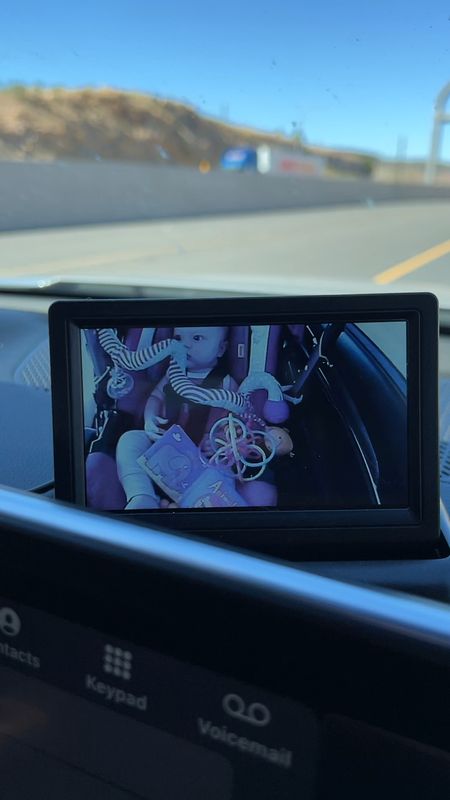 This is a MUST! If you have a baby rear facing in your car, you NEED this camera monitor! It works in the dark and you can see your baby easily while you drive! No more looking in your rear view mirror!

#LTKkids #LTKbump #LTKbeauty