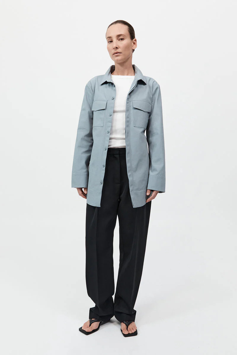Utility Shirt Jacket - Glacier | St. Agni (US, UK, EU)