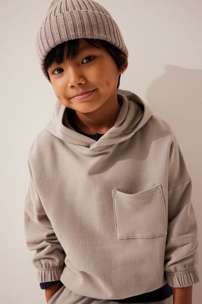 2-piece Sweatsuit - Taupe - Kids | H&M US | H&M (US + CA)