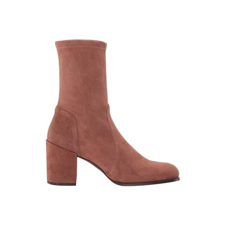 Stuart Weitzman Tieland Bootie Cappuccino Suede Stretch | Walmart (US)