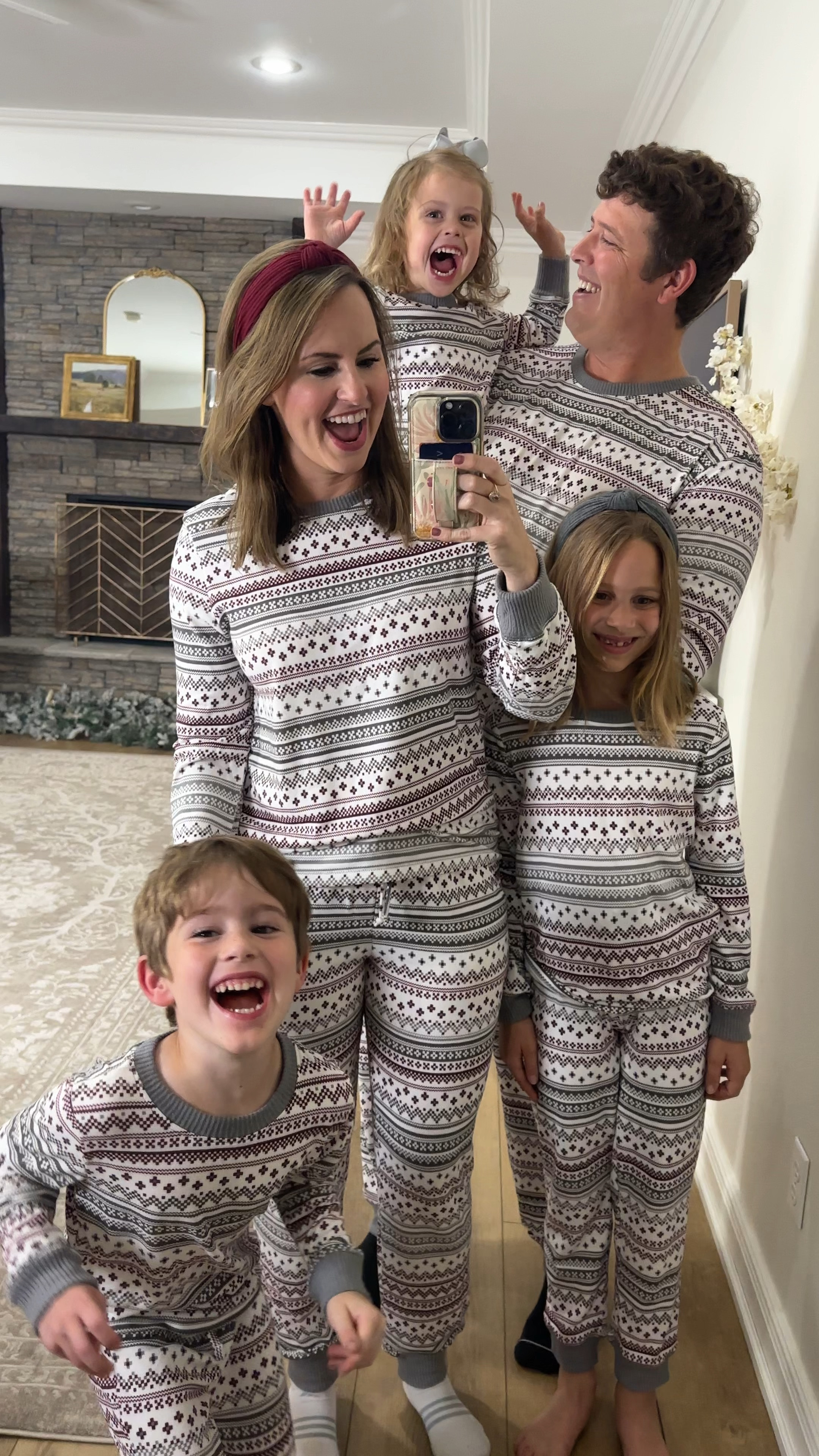 New matching Christmas pajamas!!! These are SO soft and luxurious feeling and I LOVE the pattern! 😍 

Holiday pajamas, matching family pjs, Christmas outfits, gift ideas, matching Christmas pjs, Etsy find, shop small business, Christmas gift ideas, Christmas Eve tradition 

#LTKVideo #LTKFamily #LTKHoliday