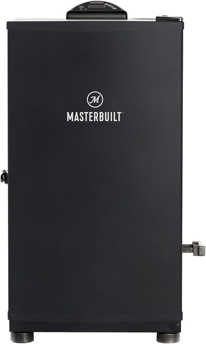 Masterbuilt® 30-inch Digital Electric Vertical BBQ Smoker with Side Wood Chip Loader, Chrome Rac... | Amazon (US)
