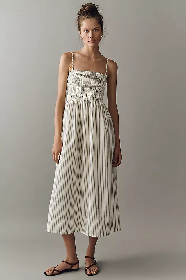 Bianca Sleeveless A-Line Maxi Dress | Anthropologie (US)