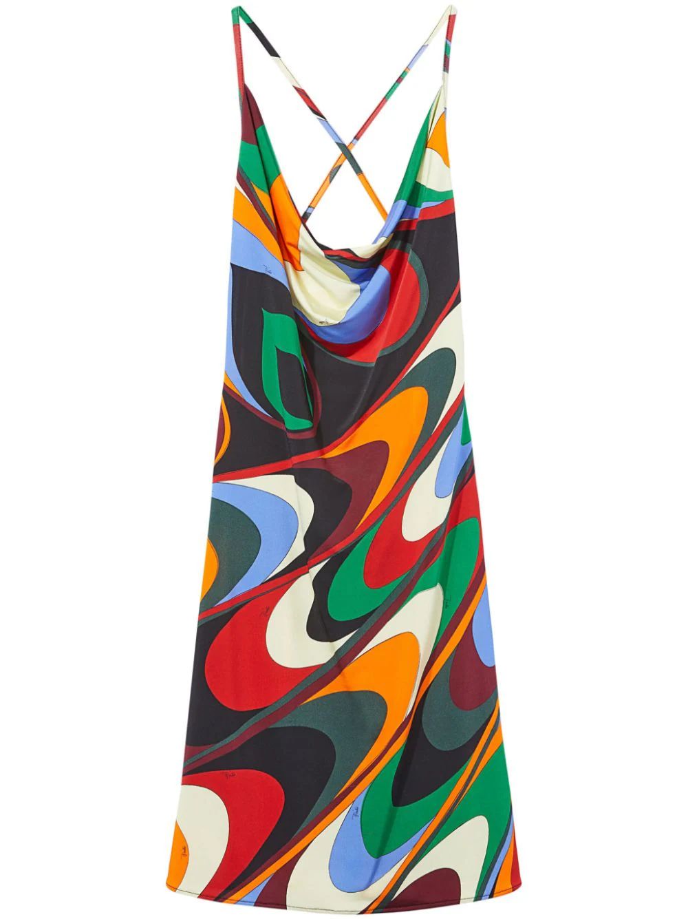 PUCCI Onde-print Mini Dress - Farfetch | Farfetch Global