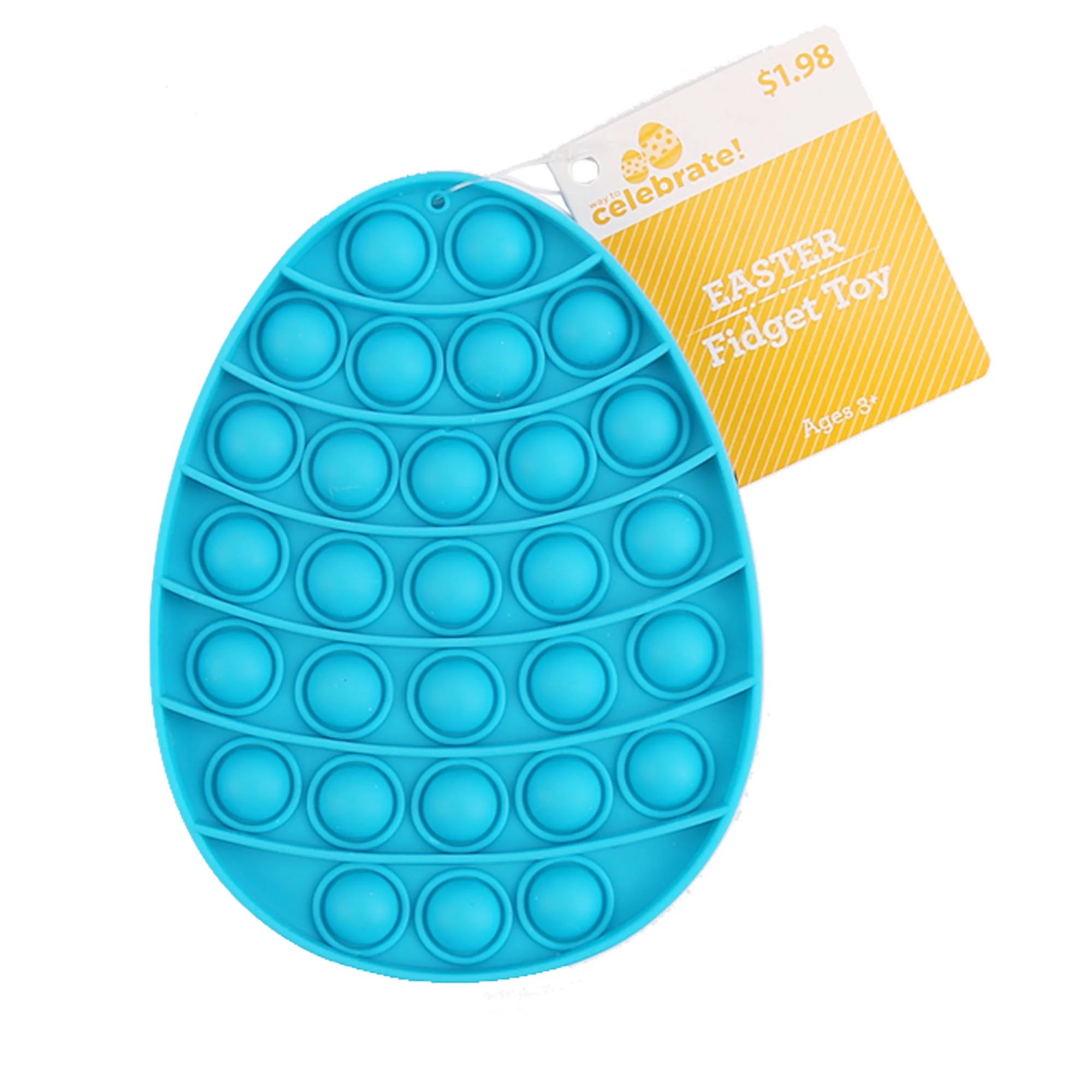 Way To Celebrate Easter Pop Fidget, Blue Egg | Walmart (US)