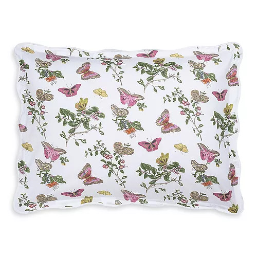 Baudin Butterfly Percale Standard Sham | Bloomingdale's (US)