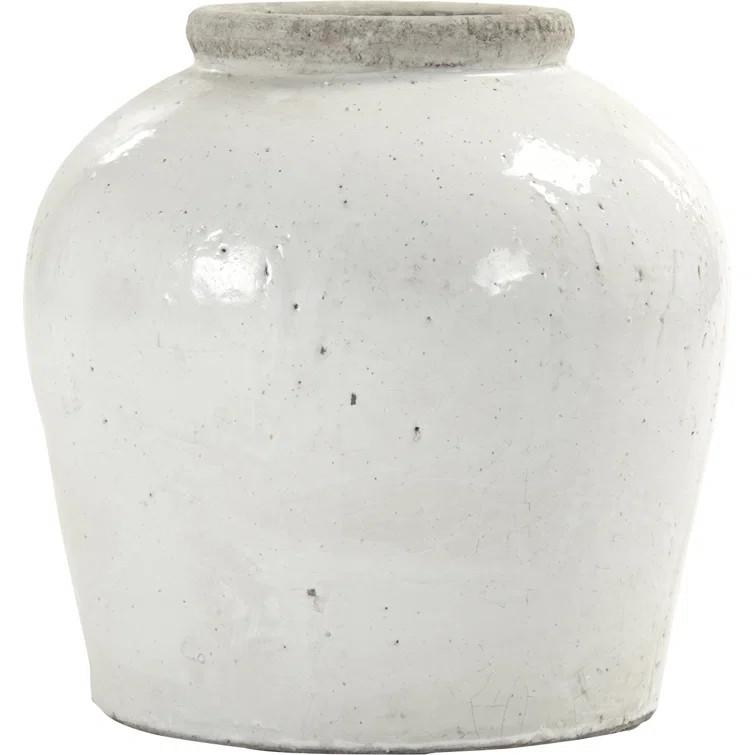 White Ceramic Table Vase | Wayfair North America