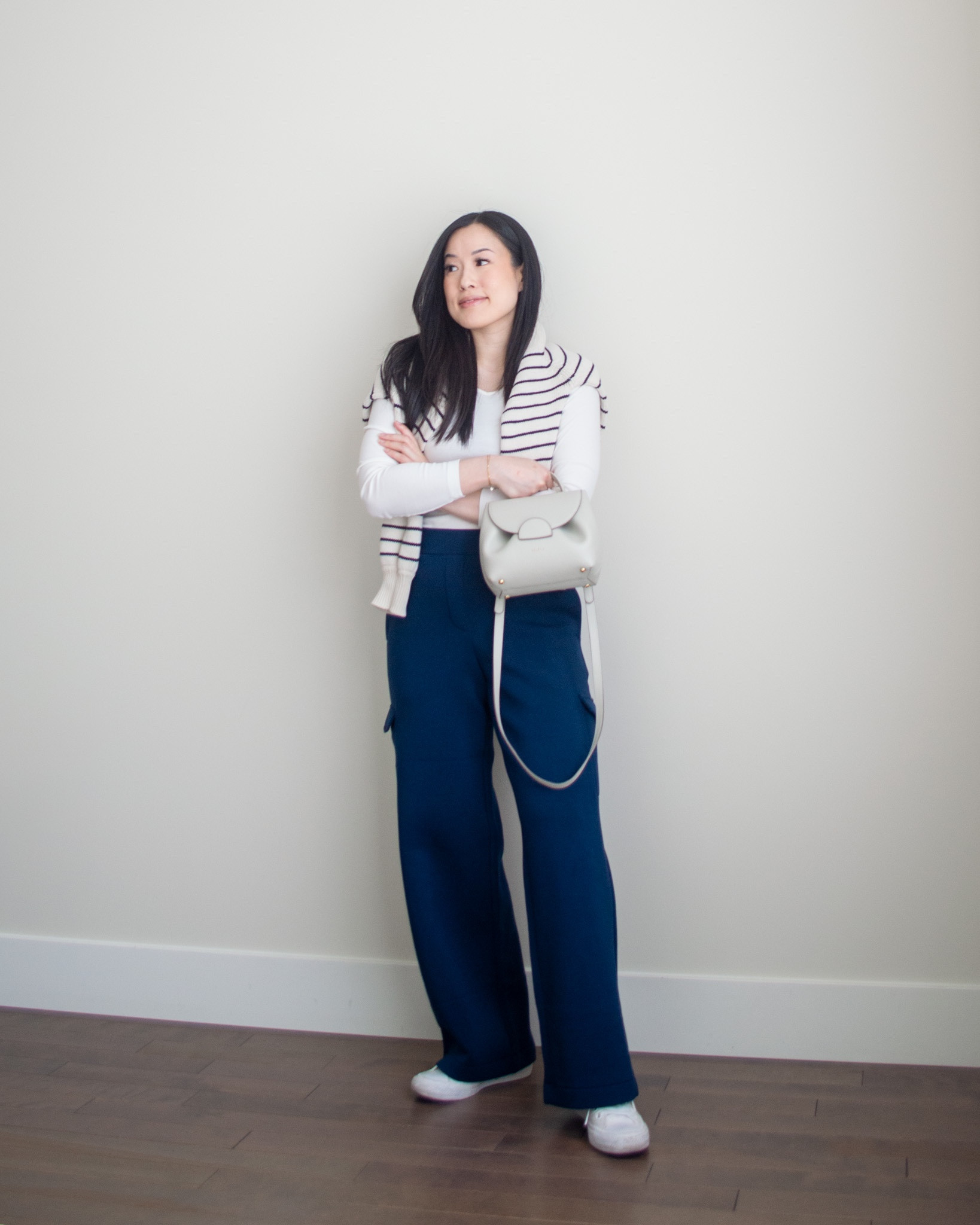 Outfit 2 of 9 spring outfits 🌸

Kotn shirt S, Sezane sweater XS, LEZE the Label pants (unavailable to link)

#LTKSeasonal #LTKstyletip #LTKbump