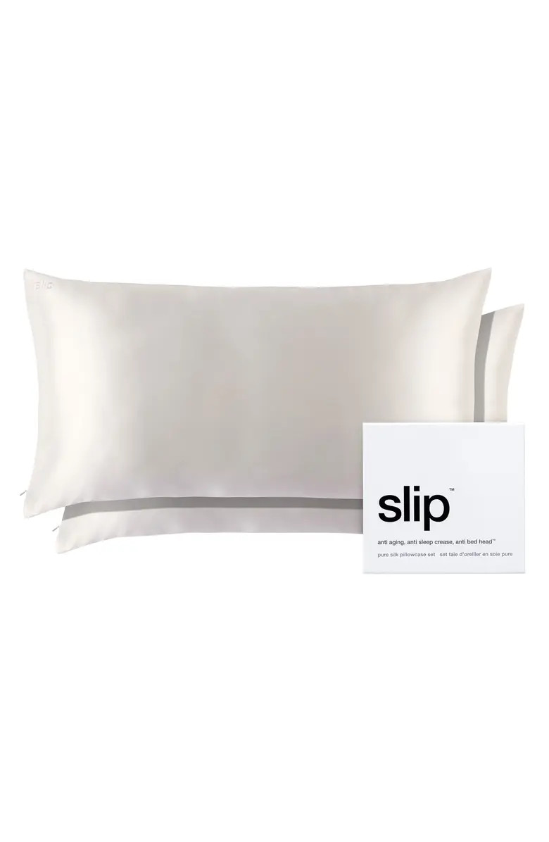 slip Set of 2 Silk King Pillowcases $220 Value | Nordstrom | Nordstrom