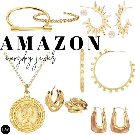 I wear some piece of amazon jewelry almost every single day! Here are my favorites that I think will be great in your fall rotation…. 