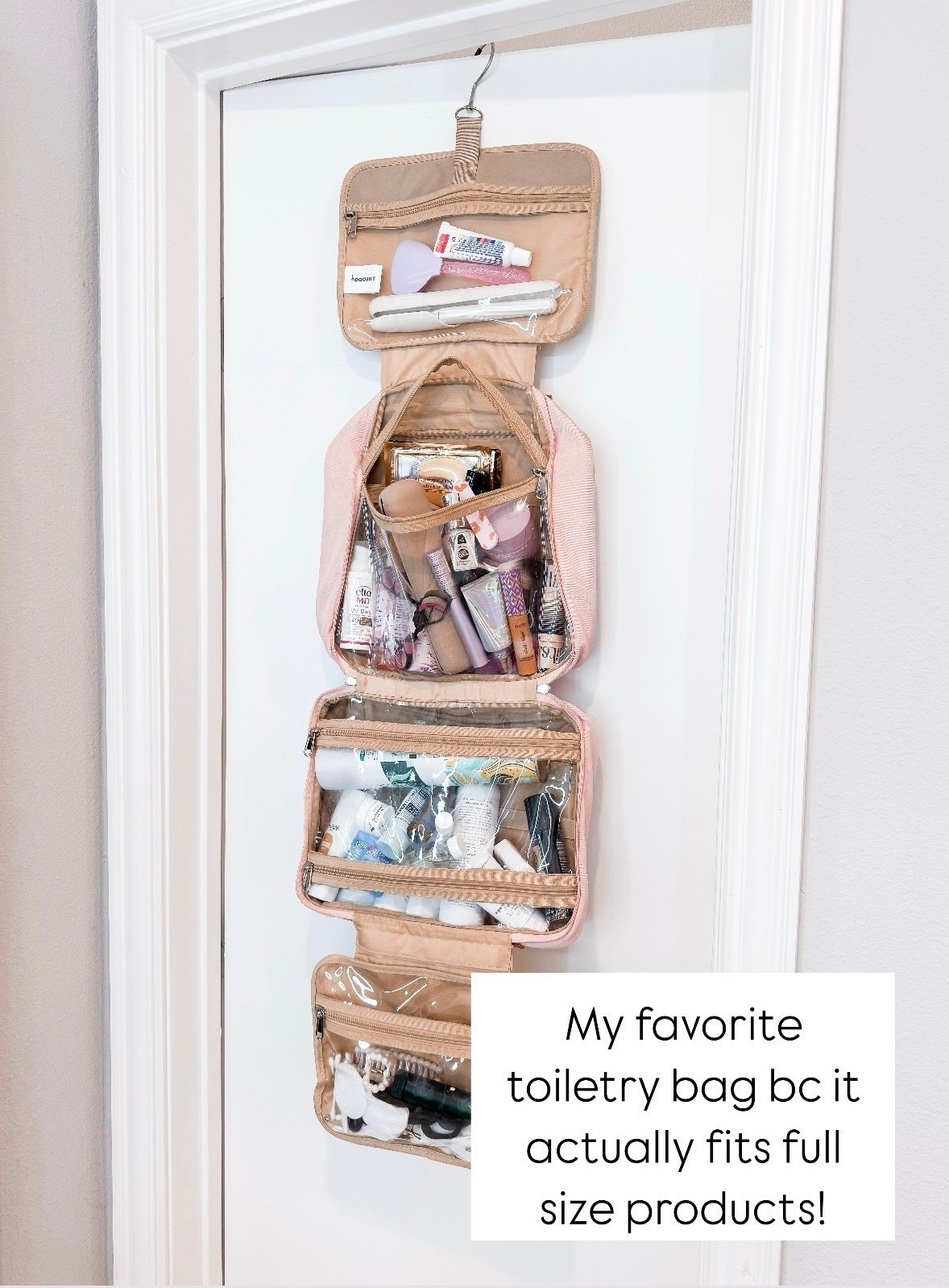 A toiletry bag that holds full size products!!


#LTKSeasonal #LTKTravel #LTKFindsUnder50