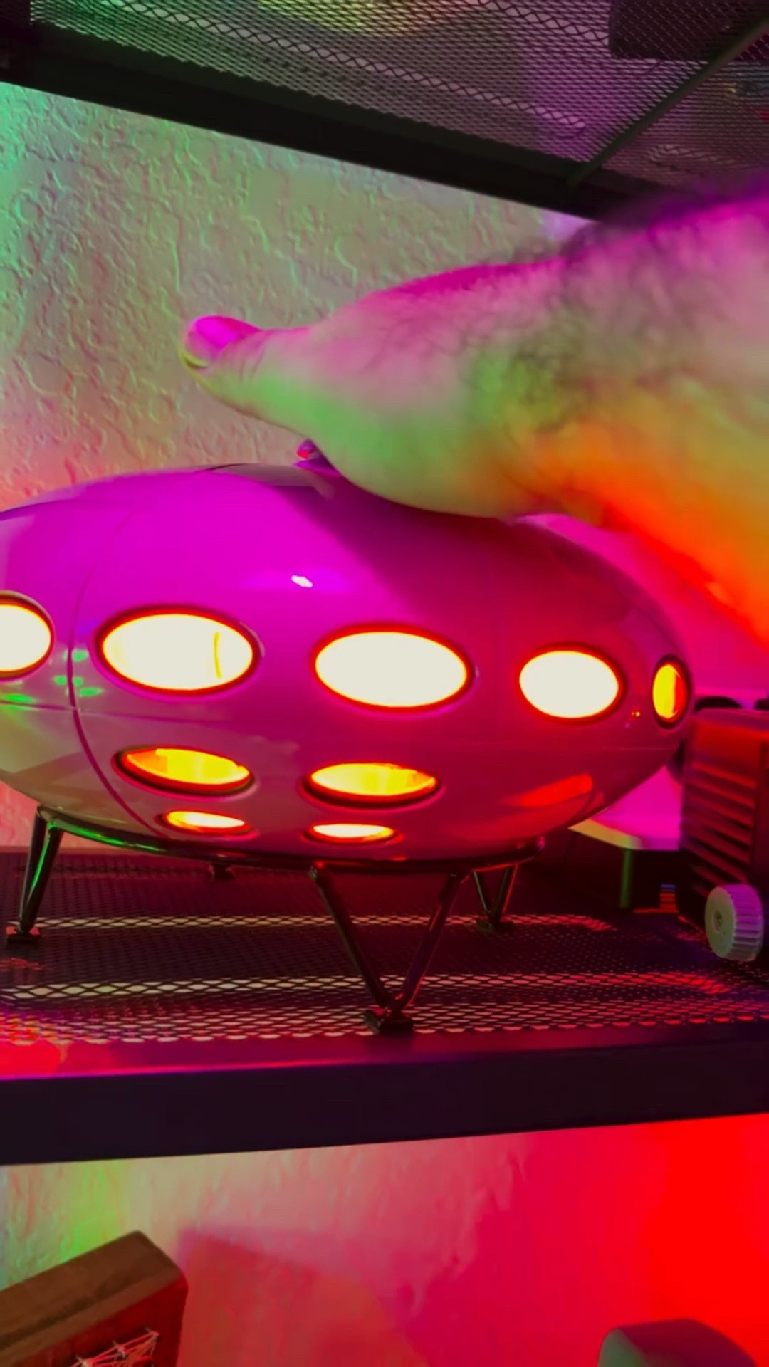 A Space Age UFO lamp?
Yeah… I’m obsessed. 🚀✨

#Wololow #SpaceAgeDesign #RetroFutureDecor #LampUnboxing #RoomVibes