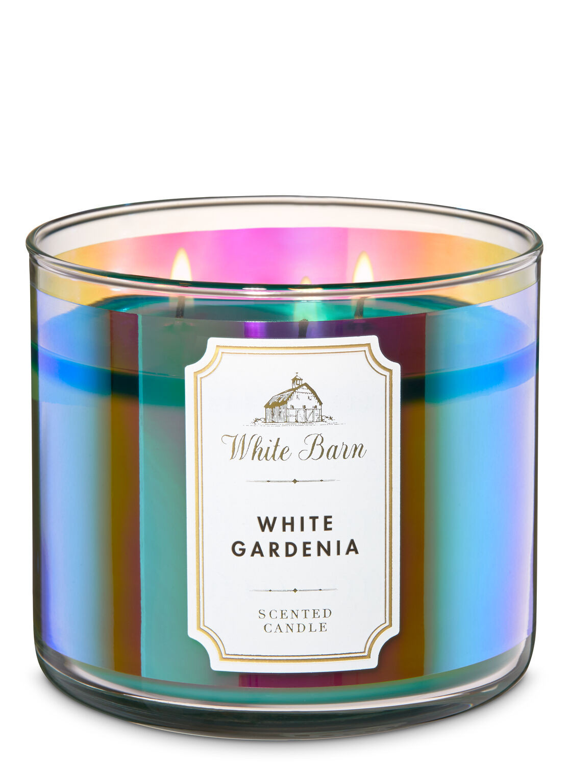 White Gardenia 3-Wick Candle | Bath & Body Works