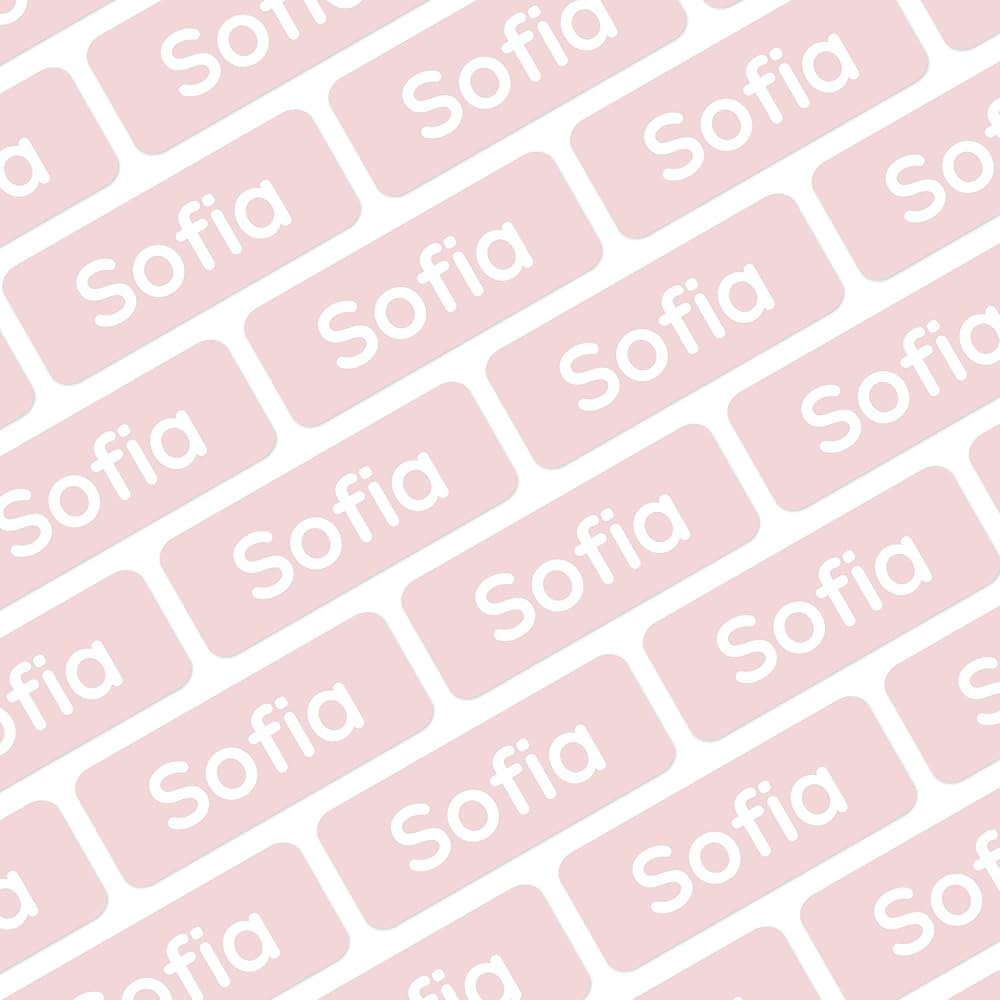 Mini Name Labels (175) for Labeling Tiny Items. Extra-Small Waterproof Sticker Labels for Kids in... | Amazon (US)