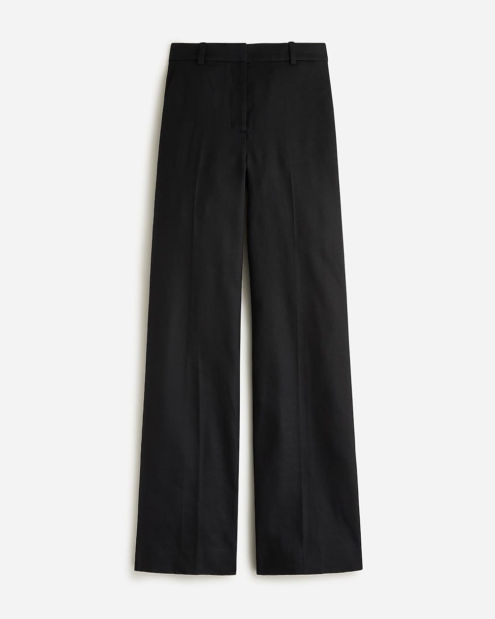 High-rise trouser pant in stretch linen blend | J.Crew US