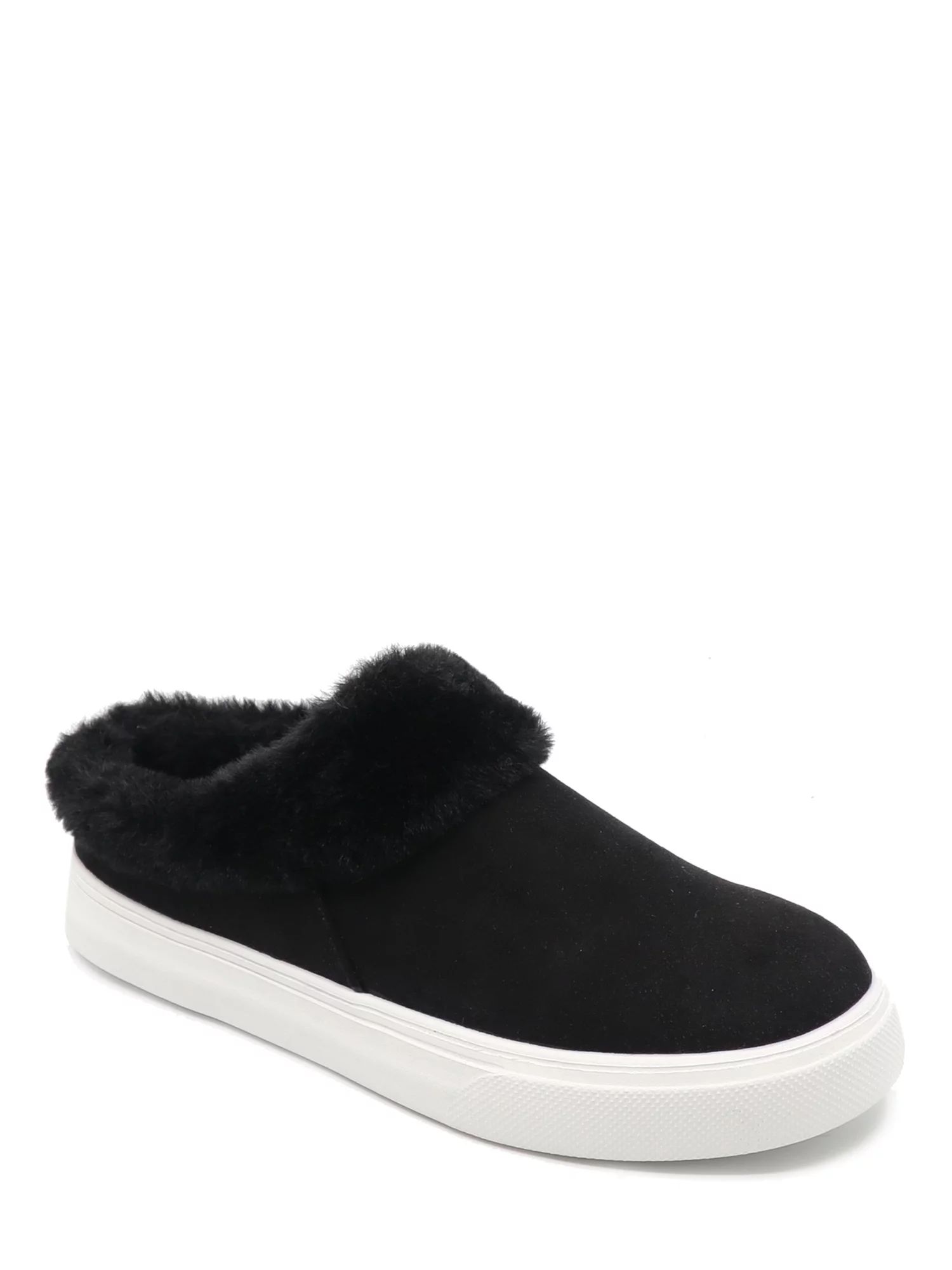 PORTLAND by Portland Boot Company Women's Faux Fur Lined Sneaker Mule | Walmart (US)