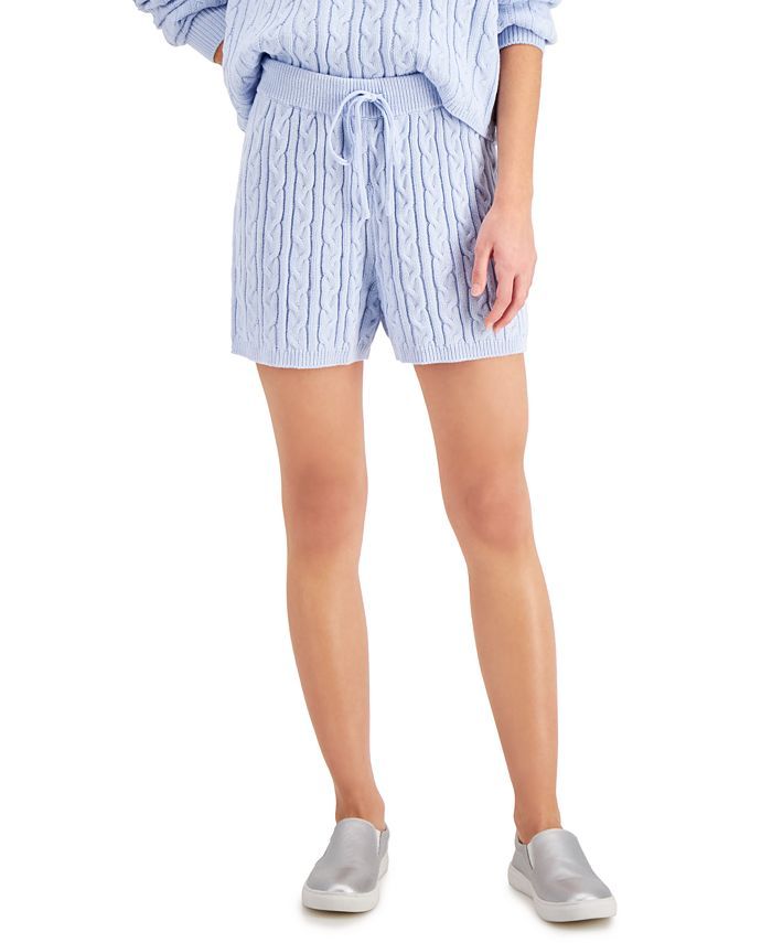 Hooked Up by IOT Juniors' Cable-Knit Sweater Shorts & Reviews - Shorts - Juniors - Macy's | Macys (US)
