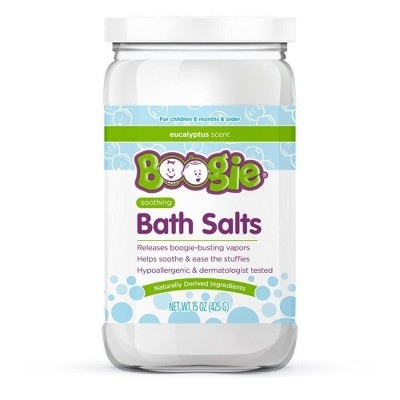 Boogie Vapor Bath Salts with Eucalyptus & Peppermint - 15oz | Target