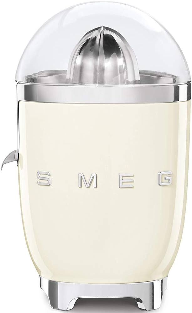 Smeg CJF01CRUS Citrus Juicer, One Size, Cream | Amazon (US)