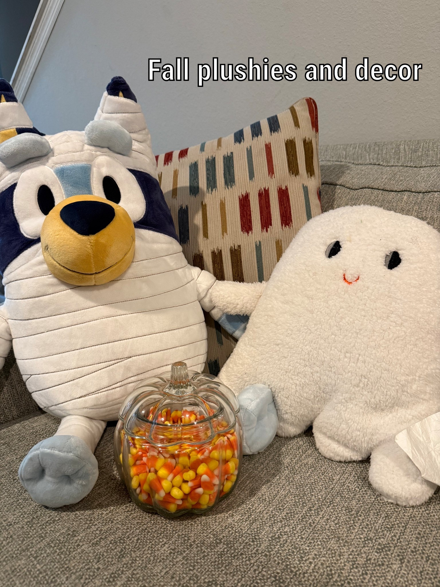 Fall is a state of mind and the decor is already out in my house. I mean how cute is this bluey mummy? #falldecor #bluey #fallplushies 

#LTKFallSale #LTKKids #LTKFindsUnder50