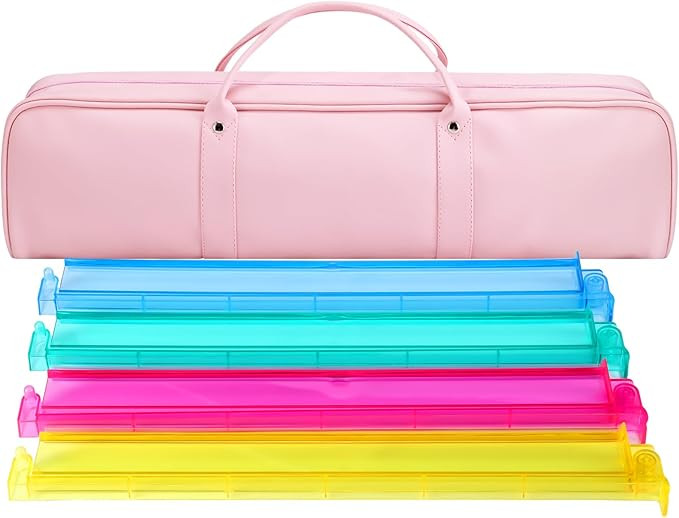 Mahjong Rack Bag for Mahjong Game Storage 19.7 x 4.7 x 3.9 Inches Mah Jong Tile Bag with Zipper f... | Amazon (US)