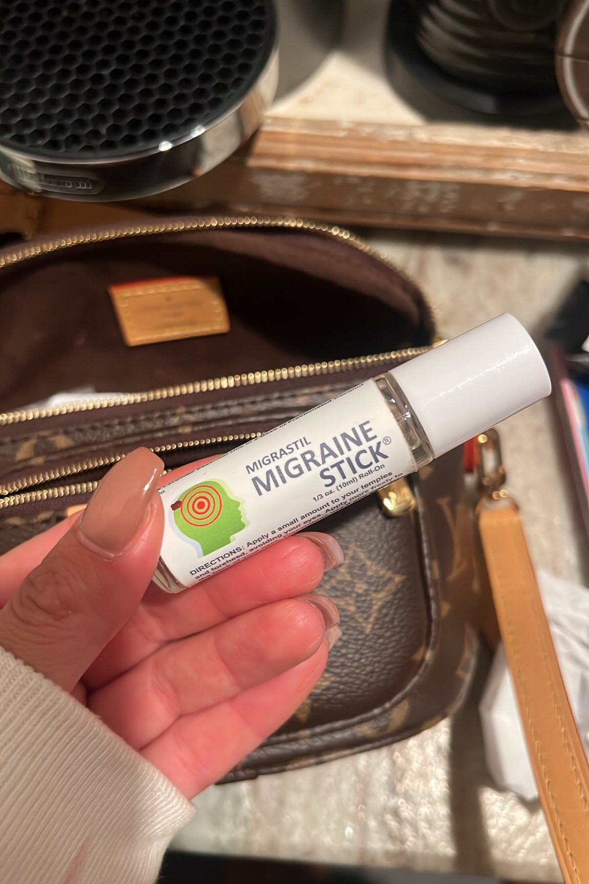 Migraine stick - head roller 