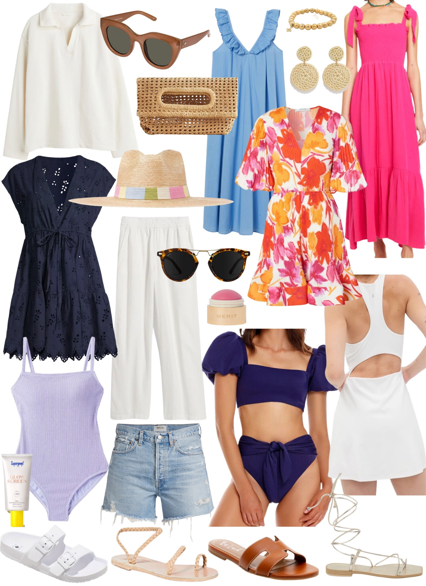 What I packed for Seaside ☀️ (everything is also linked on the blog!)

#LTKSeasonal #LTKswim #LTKtravel