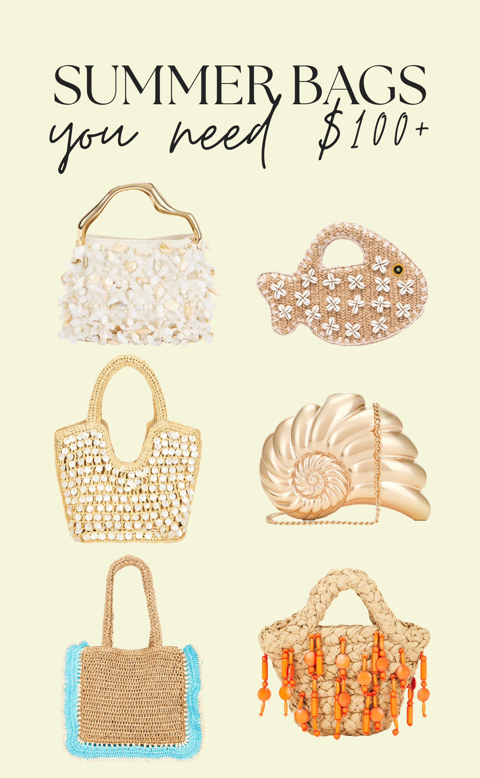 The cutest summer bags! ☀️👜

Summer bags, designer inspired bags, vacation bags, beach bag, straw bag, woven handbag, statement handbag, luxury summer accessories, vacation style, resort wear, summer fashion, coastal style, handbag collection, summer outfit accessories, vacation essentials  

 #LTKgrwm #LTKootd #LTKTravel