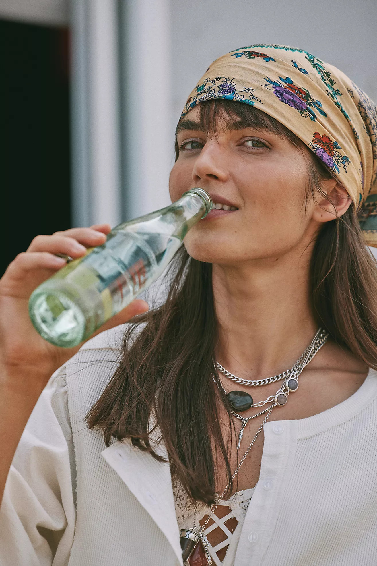 So Silk Printed Bandana | Free People (Global - UK&FR Excluded)