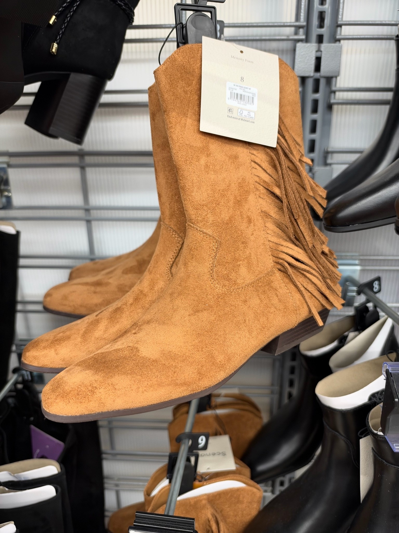 Walmart✨ Scenario Women's Fringe Western Boots

#LTKootd #LTKSeasonal #LTKWorkwear