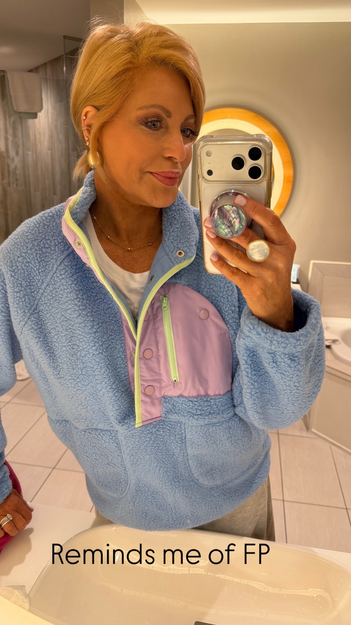 I’m wearing a med 

#LTKActive #LTKTravel #LTKFindsUnder50