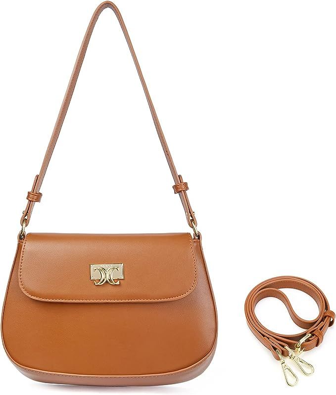 CLUCI Purses for women,Small Shoulder Bag Cute Clutch Designer tote Handbags leather crossbody ba... | Amazon (US)