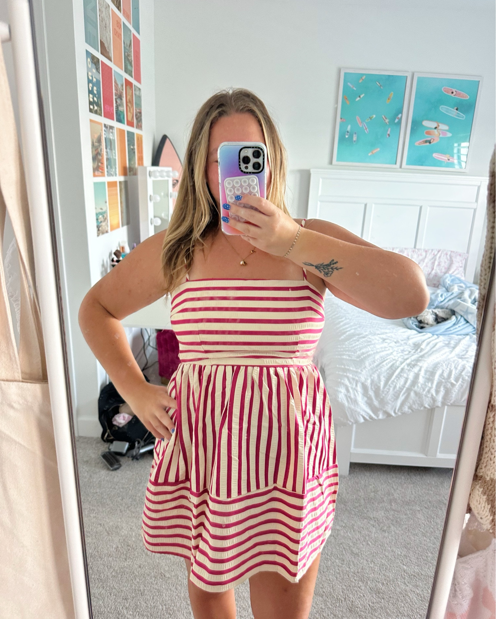 Pink striped lulu dress 

#LTKStyleTip #LTKFindsUnder50 #LTKTravel