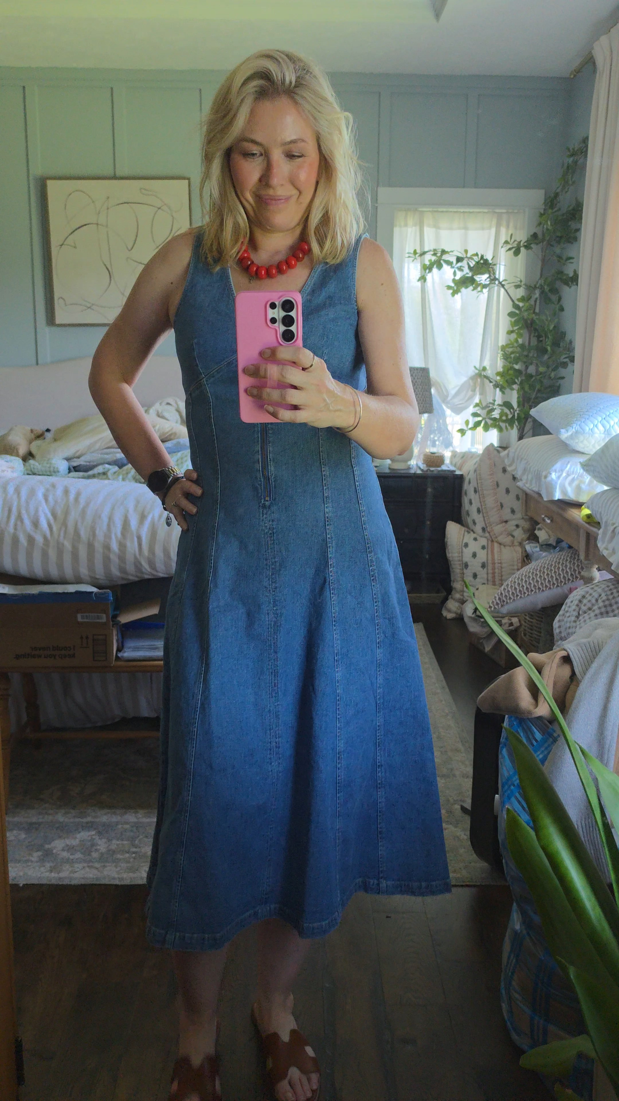 Denim dress for the 4th!

#LTKmomlife #LTKOver40 #LTKSeasonal