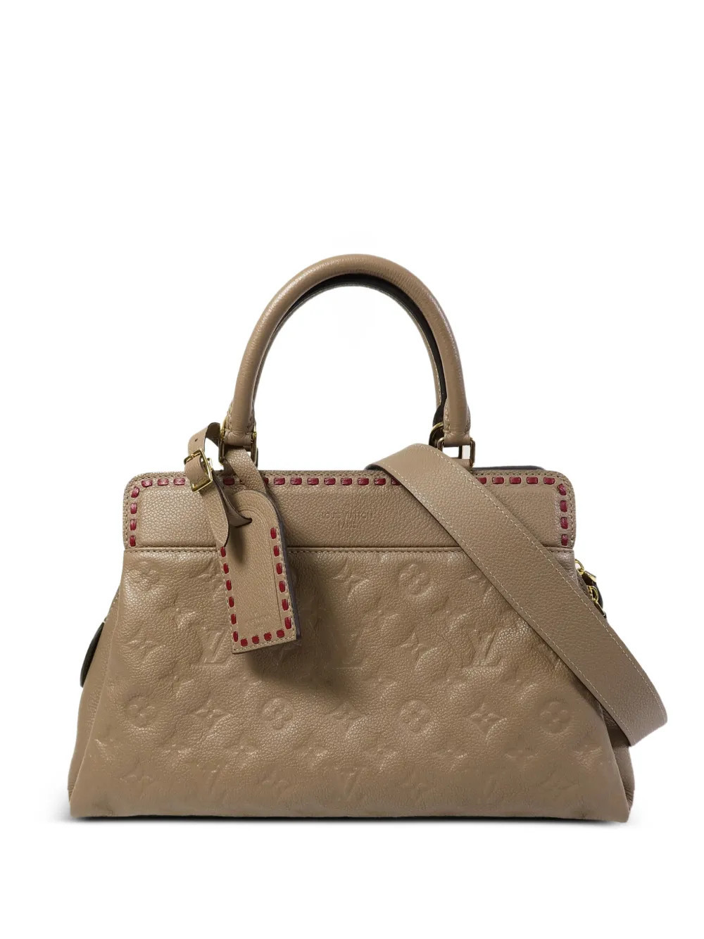 Louis Vuitton Pre-Owned MM Vosges leather tote bag - Neutrals | Farfetch Global