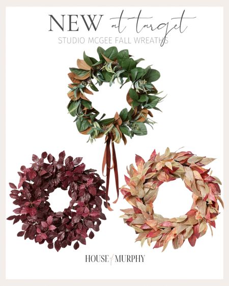 Sharing my favorite items from the Threshold x Studio McGee release coming 6/16

These gorgeous fall wreaths will go fast!  

#LTKHome #LTKFindsUnder50 #LTKSeasonal