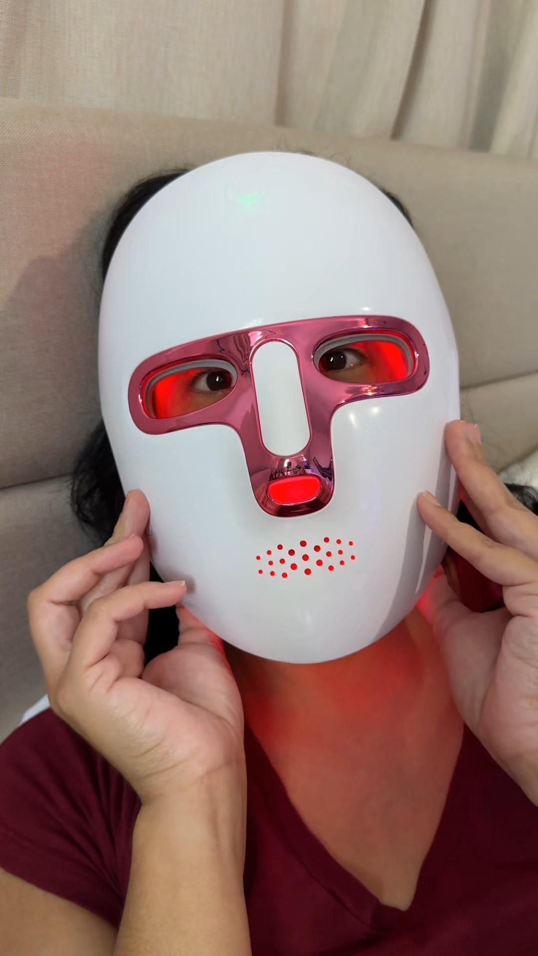 Self-care that actually works → I’ve been using this red light therapy mask at home, and it’s made such a difference in my skin. My fine lines look softer, my skin feels firmer, and I love that I can use it while I’m relaxing or scrolling.

It’s lightweight, rechargeable, and way more convenient than booking spa treatments. Perfect if you’re looking for an at-home anti-aging tool that helps with wrinkles, dullness, and overall glow.

#LTKBeauty #LTKSkincare #Over40Style #LTKWellness #LTKFinds #SkincareRoutine #MatureSkinCare

#LTKMidsize #LTKStyleTip #LTKOver40