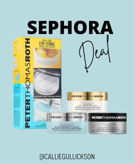 My favorite under eye patches from Sephora!! This is such a great deal. Take advantage! 

#LTKsalealert #LTKunder100 #LTKbeauty