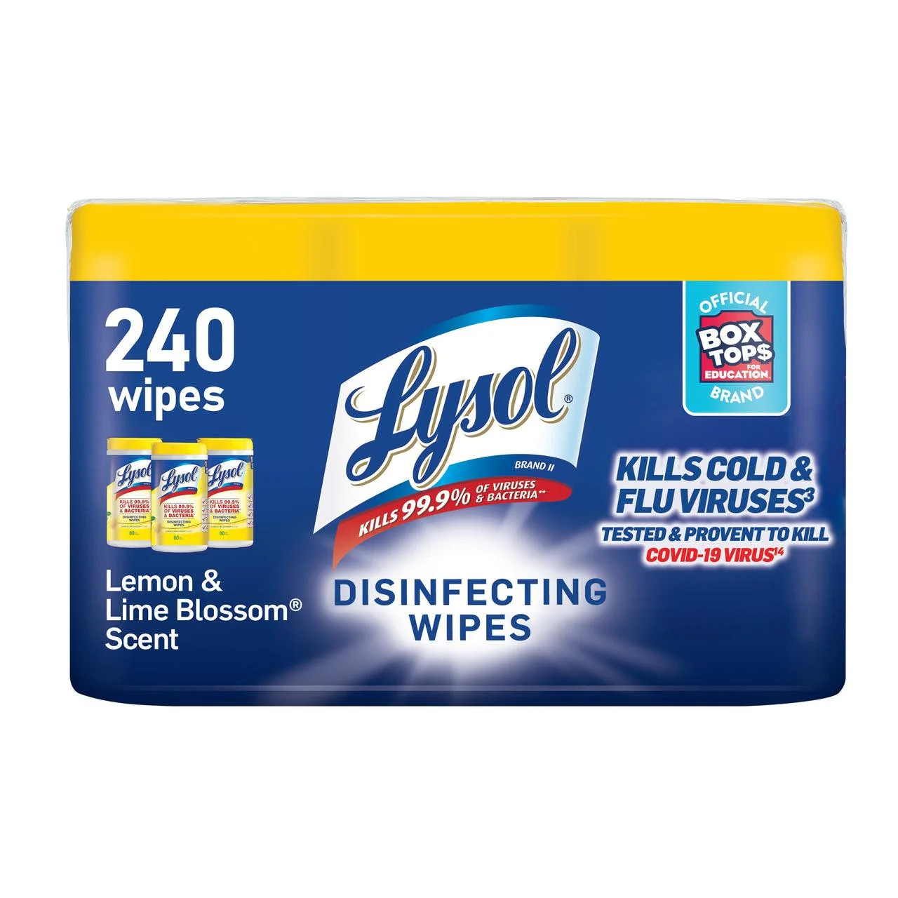 Lysol Disinfectant Wipes, Multi-Surface Antibacterial Cleaning Wipes, For Disinfecting and Cleani... | Walmart (US)