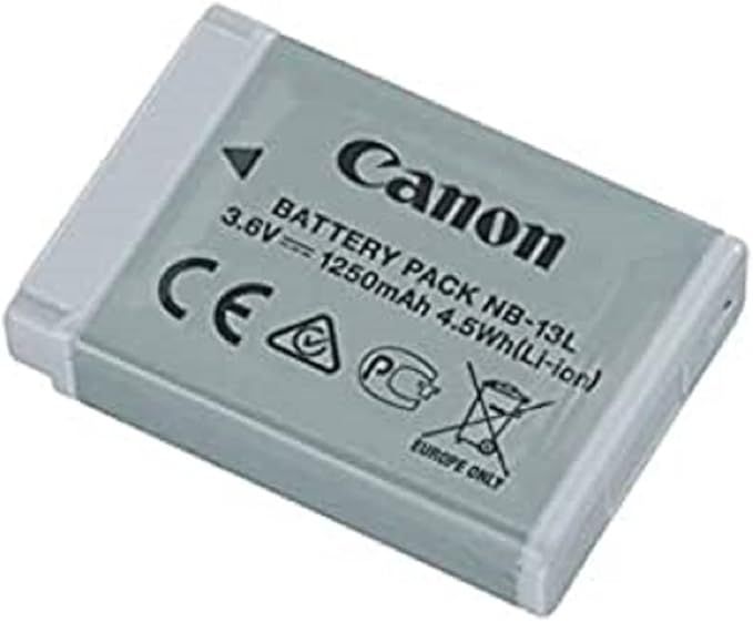 Canon Battery Pack NB-13L | Amazon (US)