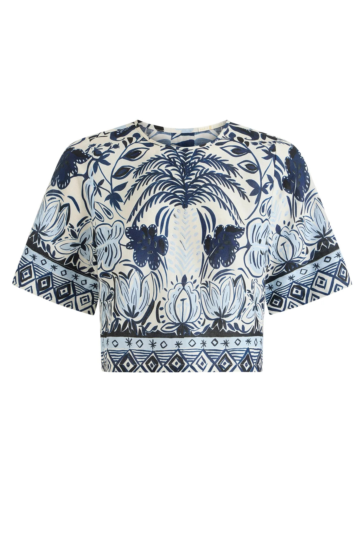 Drew Top In Tropica | Over The Moon
