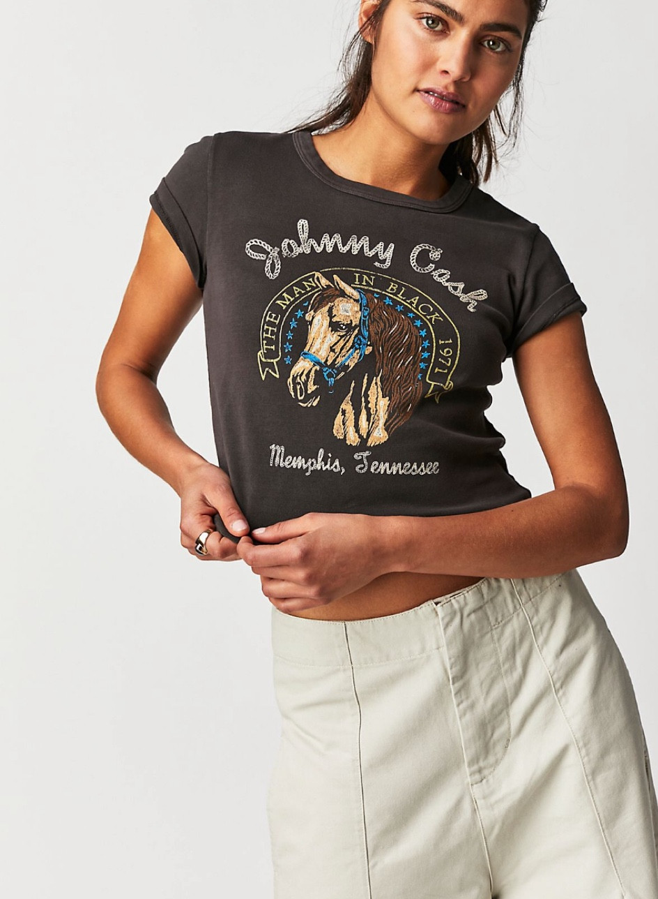 Johnny Cash coastal Cowgirl crop top

#LTKSeasonal #LTKGiftGuide #LTKfit