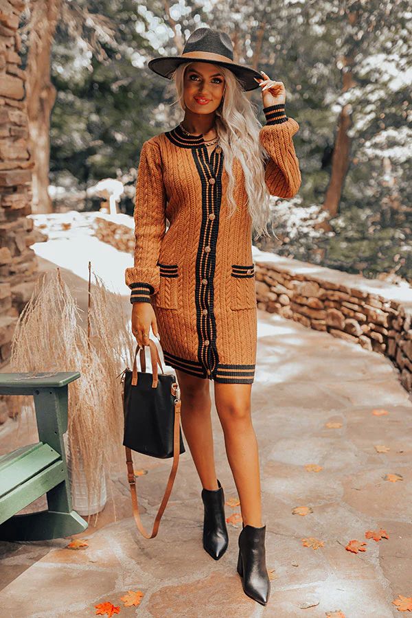Manners Matter Sweater Dress | Impressions Online Boutique