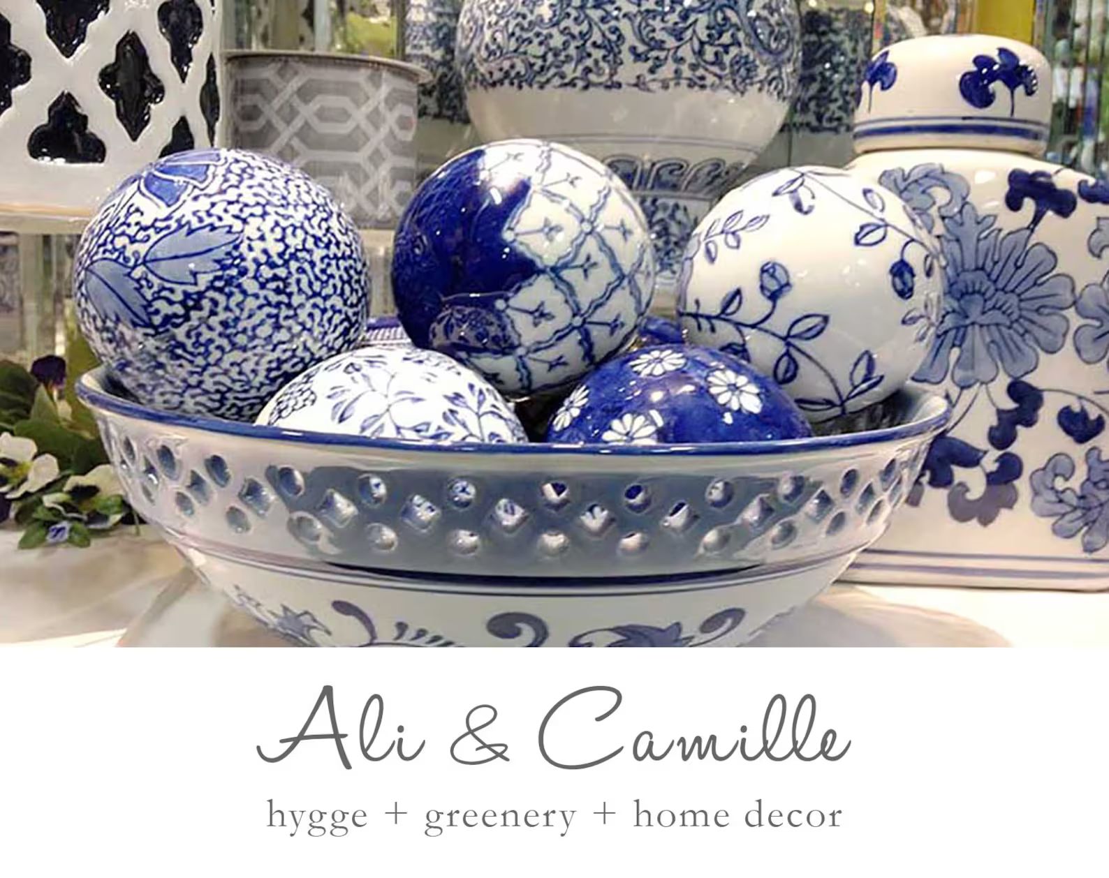 Cobalt Chinoiserie Orbs or Bowl 3 Cobalt Blue and White | Etsy | Etsy (US)